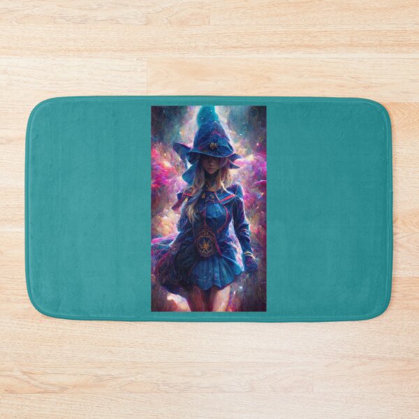 Item preview, Beautiful dark magician witch with blue dress designed and sold by ErinWorthy.