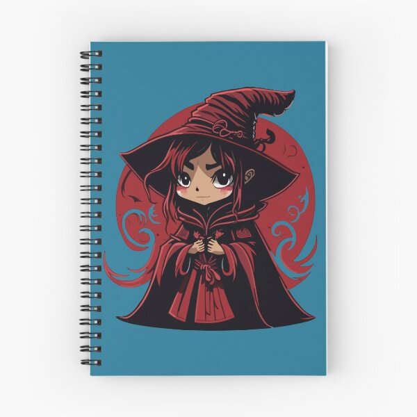 Item preview, cute red witch girl, dark magician girl designed and sold by ErinWorthy.