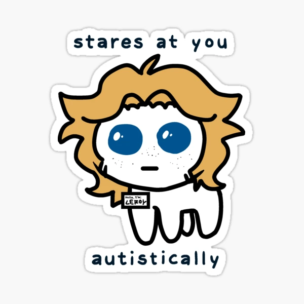 BNHA MHA TBH Autism Creature Sticker Pack 