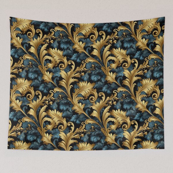 Item preview, Luxurious Baroque Collection with White and Gold Rod-Tone Accents designed and sold by AlienSkinEyes.