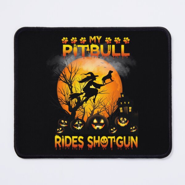 Item preview, My Pitbull Rides Shotgun 		 designed and sold by kmfedkqhx10.