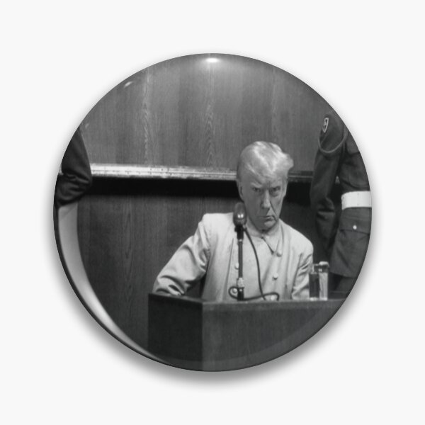 Item preview, Foto policial del condado de Fulton de Donald Trump en los juicios de Nuremberg designed and sold by Tacopig.