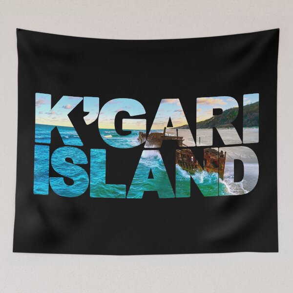 Item preview, K'GARI ISLAND - Queensland Australia Maheno designed and sold by Adam Gormley.