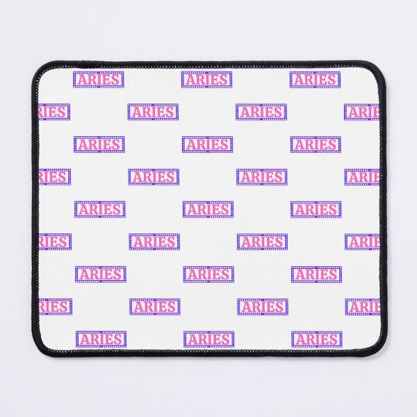 Item preview, Aries Rectangular Plate designed and sold by MysticZodiac.