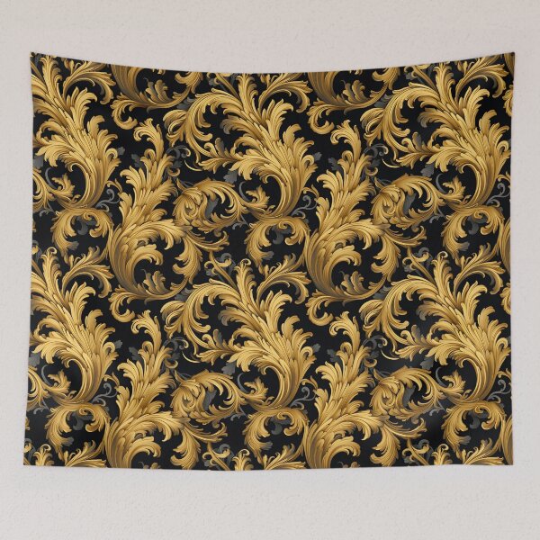 Item preview, Luxurious Baroque Collection with White and Gold Rod-Tone Accents designed and sold by AlienSkinEyes.