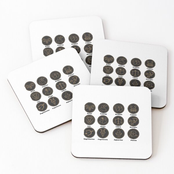 Item preview, 12 Zodiac Signs .  designed and sold by stayfineoffi121.