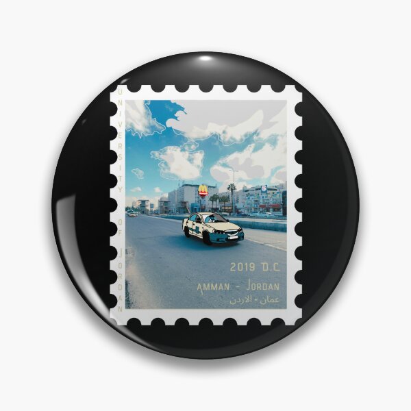 Item preview, amman-jordan post stamp designed and sold by cariss-eale.