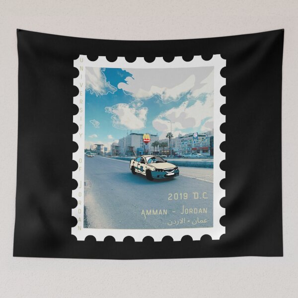 Item preview, amman-jordan post stamp designed and sold by cariss-eale.