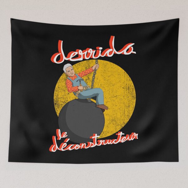 Item preview, Derrida le Déconstructeur designed and sold by cariss-eale.