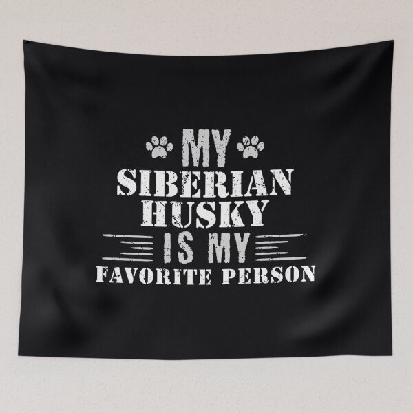 Item preview, my siberian husky is my favorite person jacob zelazny transparent	 designed and sold by kmfedkqhx10.