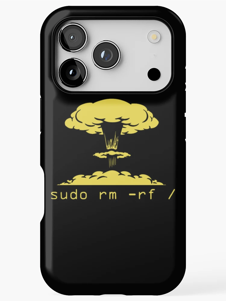 Thumbnail 1 of 4, iPhone Case, Sudo Rm-Rf designed and sold by KalynnPan.