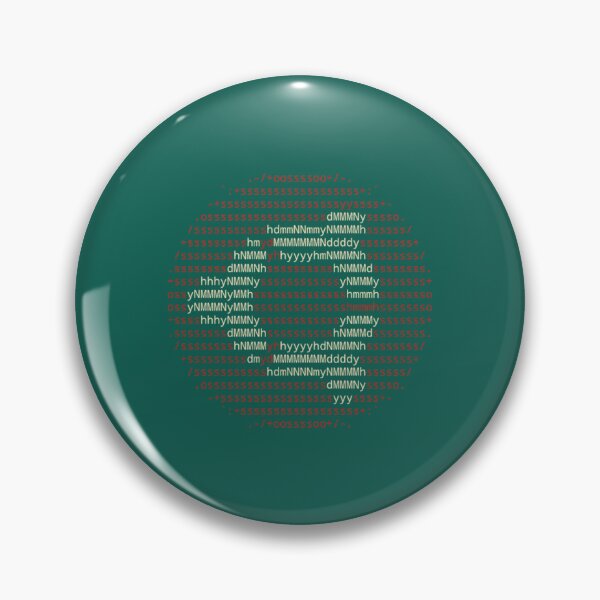 Item preview, Ubuntu Linux Neofetch ASCII Art Logo designed and sold by KalynnPan.