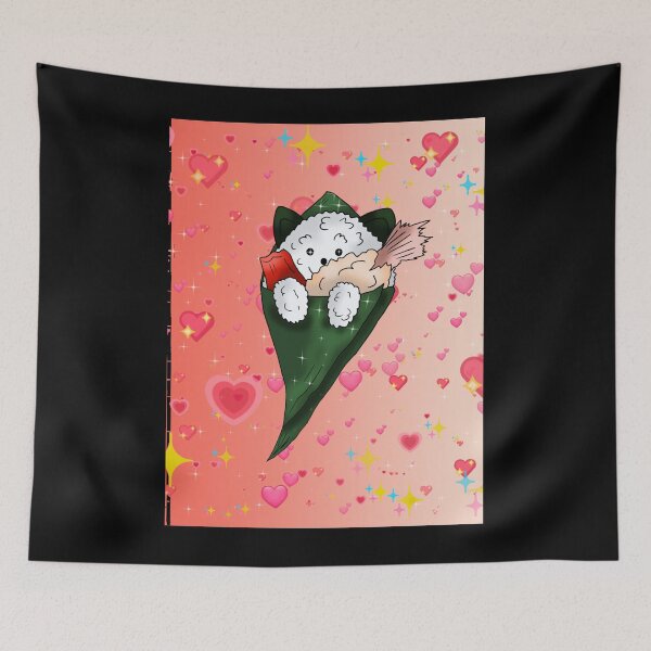 Item preview, cartoon cute sushi temaki designed and sold by TRINITYDRIGUEZ.