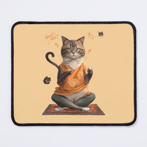 Item preview, Cat Meme: Yoga Poses by Feline Experts designed and sold by Paolospresent.