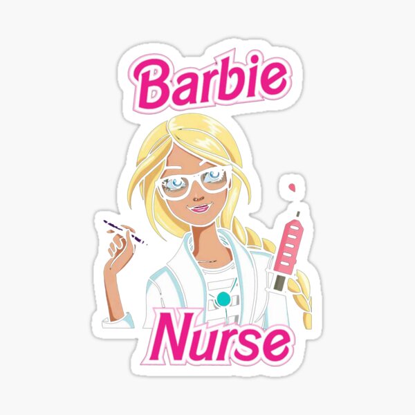 Nurse Barbie Stickers for Sale