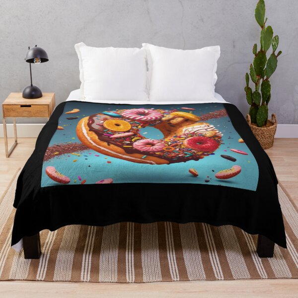 Item preview, cartoon donut  designed and sold by TRINITYDRIGUEZ.