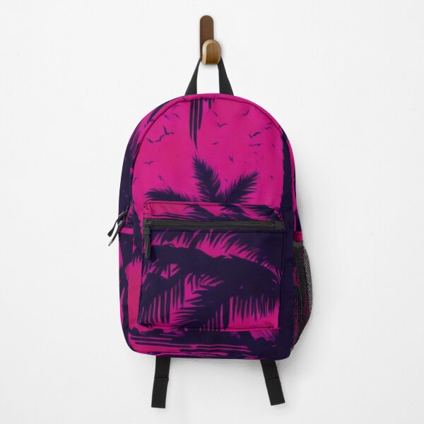 Item preview, Hot Pink Retro Palm Tree designed and sold by SassyArtistry.