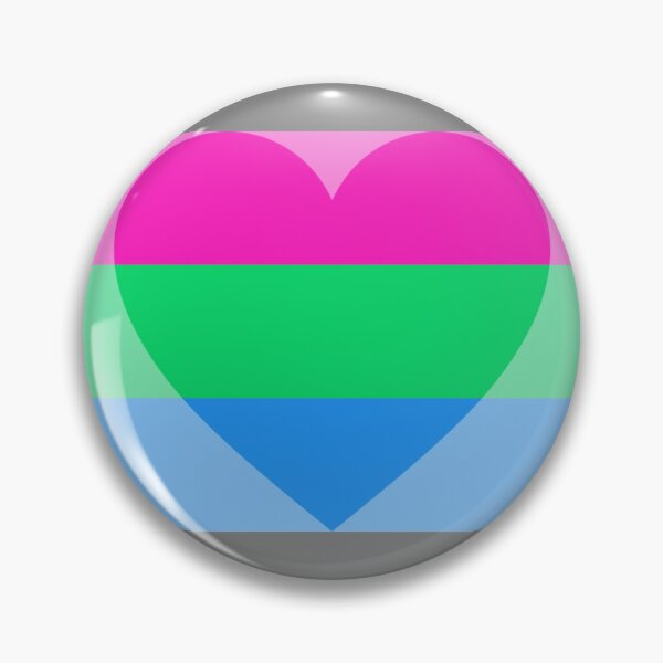 Item preview, Polyromantic pride flag designed and sold by swampmaster.