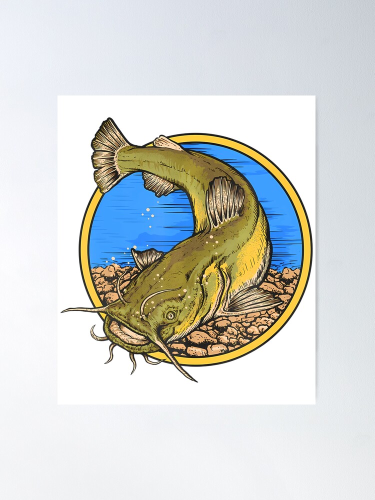 Flathead Catfish Fishing | Poster