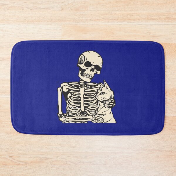 Item preview, Skeleton Holding A Cat Lazy Halloween Costume of Skull Cats Lover designed and sold by alenaz.