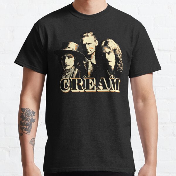 Cream Rock Band T-Shirt Unisex Tee For Men Women Size S-4XL T1802