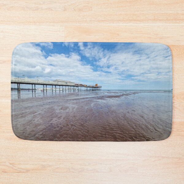 Item preview, Scenic View of Paignton Pier During Low Tide designed and sold by rawshutterbug.