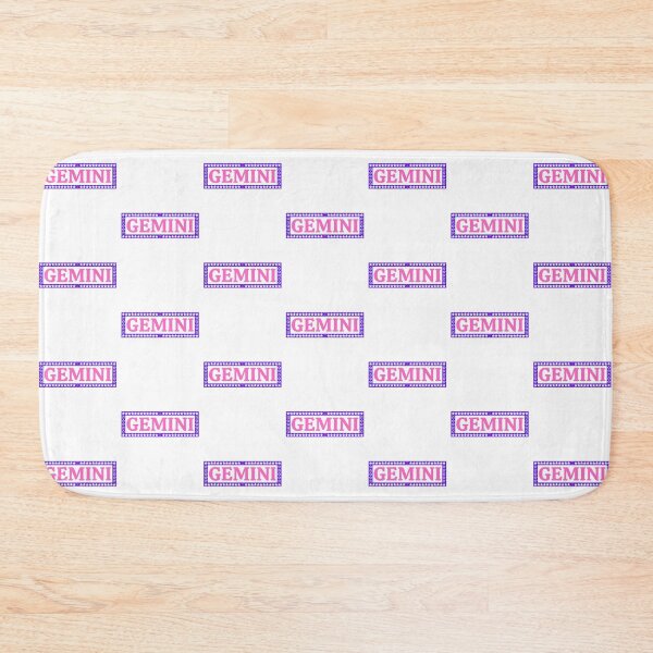Item preview, Gemini Rectangular Plate designed and sold by MysticZodiac.