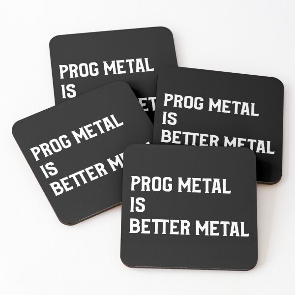 Artikelvorschau, Prog Metal Is Better Metal (Version 2) entworfen und verkauft von B-Sharp-.