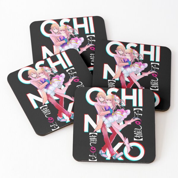 Item preview, Brother and Sister - Oshi No Ko ( ruby, aqua ) on black Active designed and sold by SourGreer.