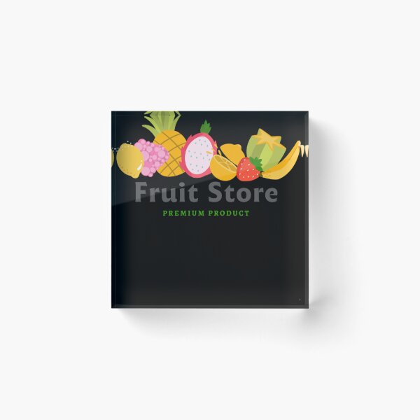 Item preview, Fruit Store Premium Product Logo  designed and sold by NarcisLeffler12.
