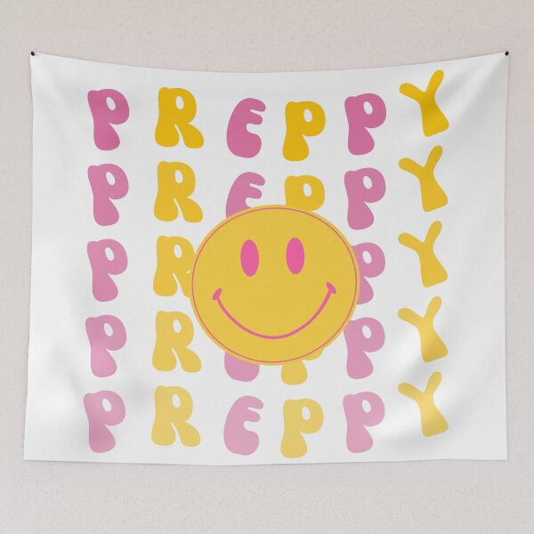 Item preview, Preppy Smiley Face designed and sold by chatzous.