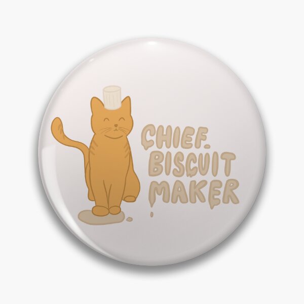Item preview, Chief biscuit maker cat  designed and sold by cranberryrose22.