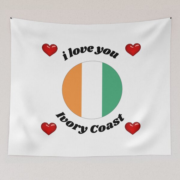 Item preview, flag ivory coast designed and sold by CARANIACLS.
