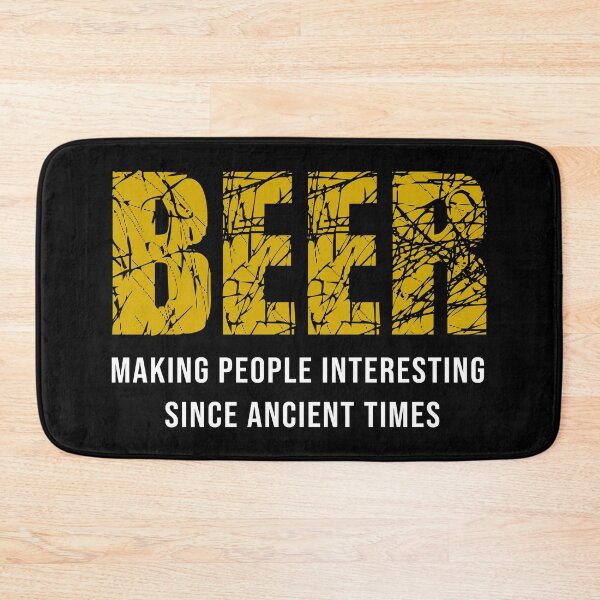Item preview, Beer making people interesting since ancient times designed and sold by PrithviApparels.