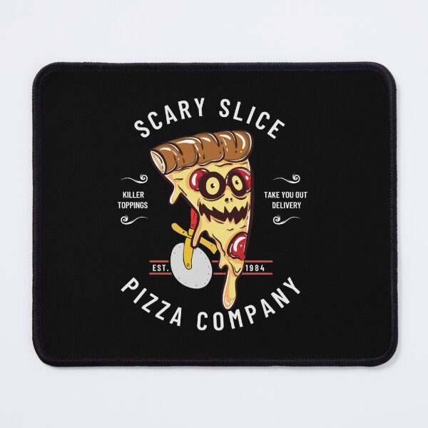 Item preview, Funny Halloween Scary Slice Pizza Company Brand designed and sold by NarcisLeffler12.