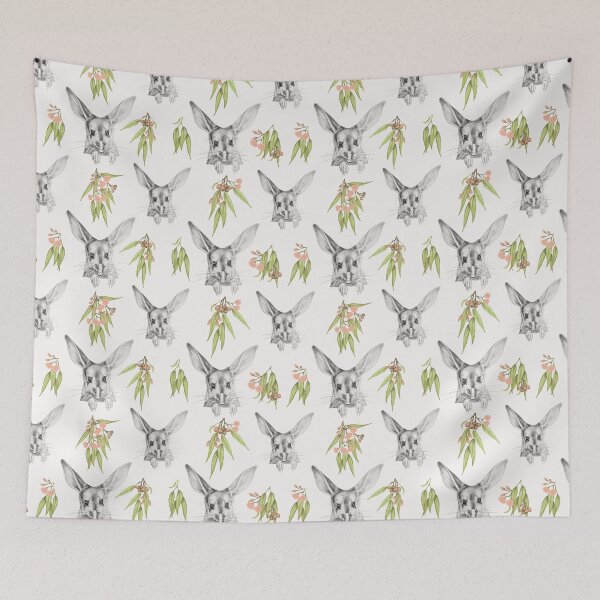 Item preview, Bilbies and Eucalypt designed and sold by ThistleandFox.