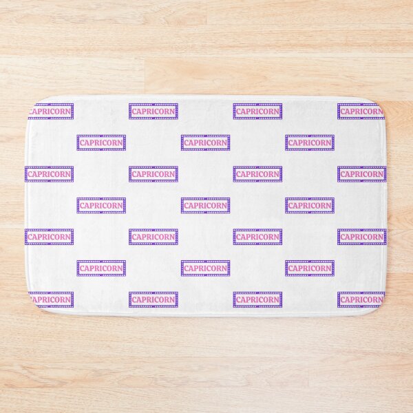 Item preview, Capricorn Rectangular Plate designed and sold by MysticZodiac.