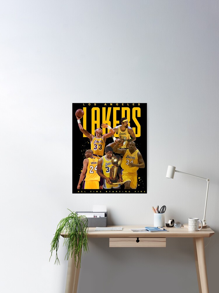 Showtime Lakers Posters and Art Prints for Sale