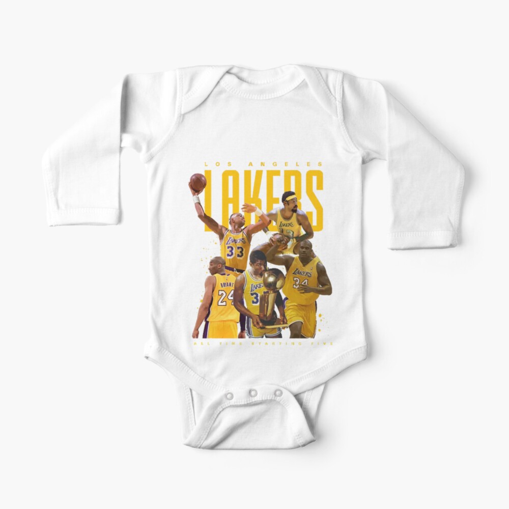 Los Angeles Lakers All Time Starting Five 2023 Shirt - Peanutstee