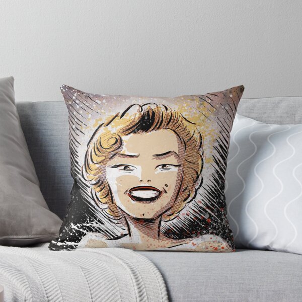 Aperçu de l'œuvre Marilyn Monroe Norma Jean Marylin Joe Badon actrice blonde Movie Star Hollywood Diamonds sont une fille meilleure amie certains l'aiment chaud créée et vendue par Joe Badon.