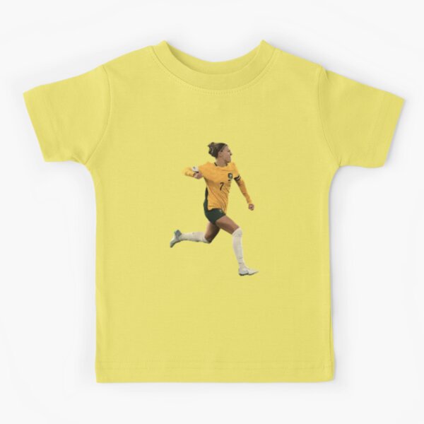 Vista previa del artículo con la obra «Celebración del gol de Steph Catley Matildas», diseñado y vendido por ijdesigns.