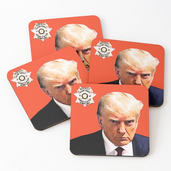 Item preview, Trump mugshot - Orange Menace designed and sold by Thelittlelord.
