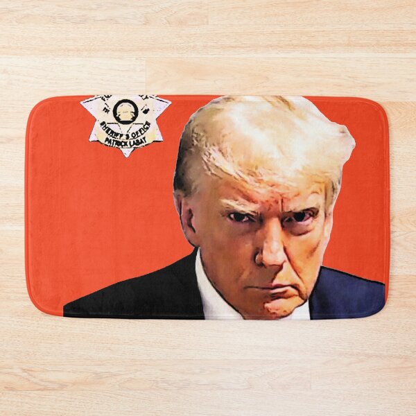 Item preview, Trump mugshot - Orange Menace designed and sold by Thelittlelord.