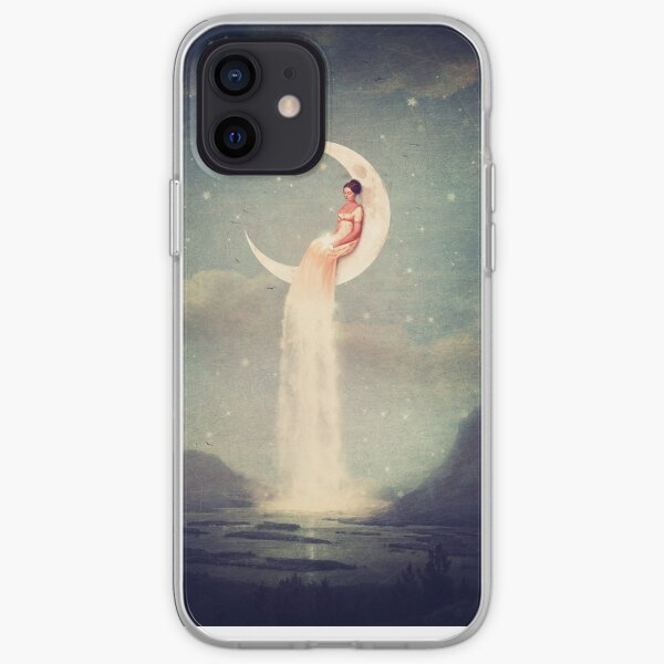 Moon River Lady iPhone Soft Case