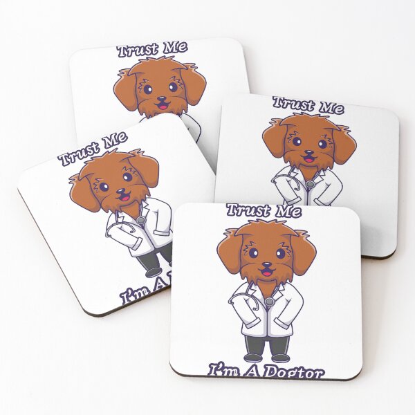 Item preview, Cute Maltipoo Dog Dogtor Cartoon designed and sold by Heart Stamp.