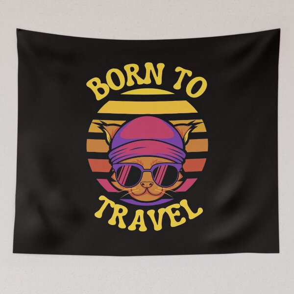 Item preview, Born To Travel designed and sold by EVANSTAGE.