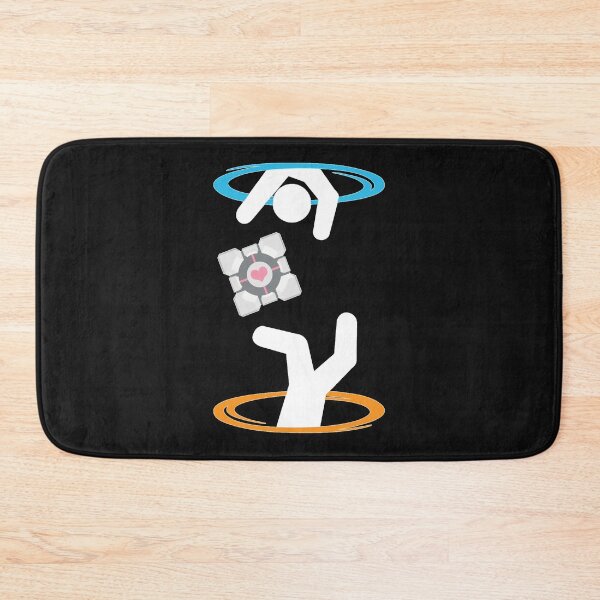 Item preview, Don&X27;T Lose The Companion Cube (Transparent) Portal designed and sold by ChristelSchweiz.