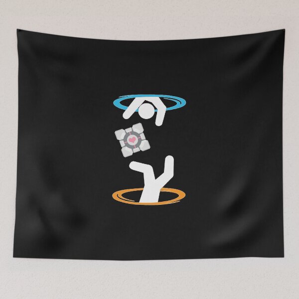 Item preview, Don&X27;T Lose The Companion Cube (Transparent) Portal designed and sold by ChristelSchweiz.