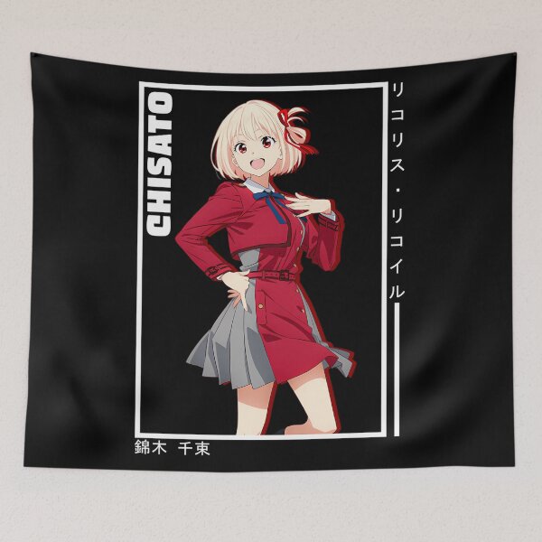 Item preview, Chisato Nishikigi - Lycoris Recoil designed and sold by YesterdayCharl.