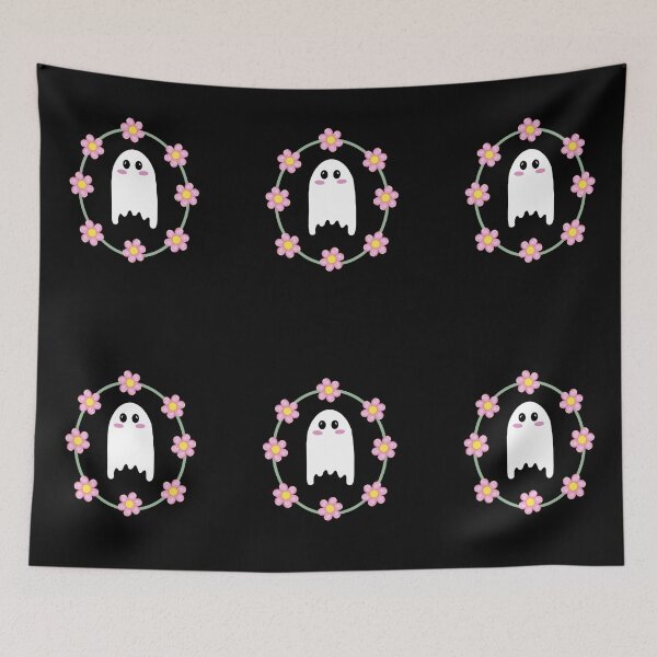 Item preview, Flower chain ghost  designed and sold by MeasArtShop.